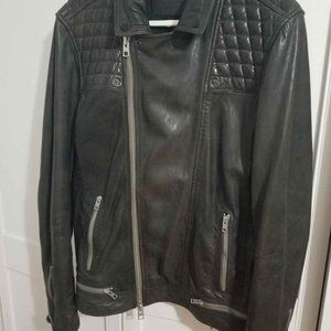 Allsaints Conroy Biker Leather Jacket